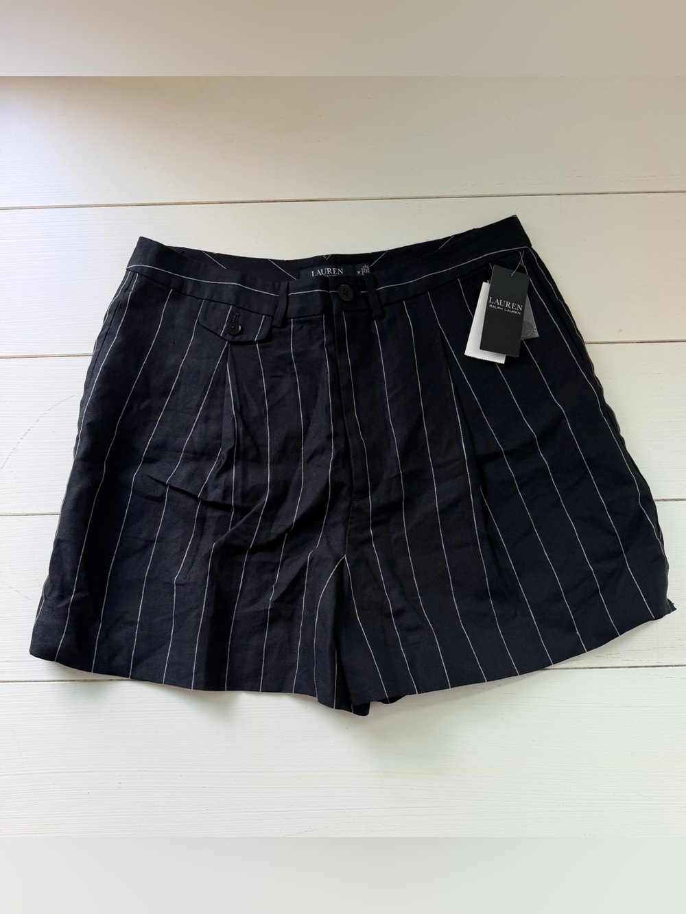 Lauren Ralph Lauren 100% Linen Shorts
